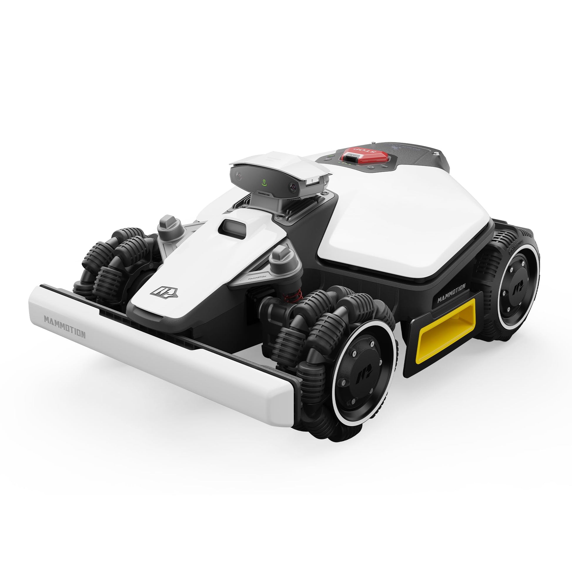 Mammotion LUBA Mini AWD 800H Robot Lawn Mower with 4G, Reception 0.2 Acre, Max. 0.25 Acre, All-Wheel-Drive for 80% Slope, UltraSense AI Vision+RTK Auto-Mapping, Cutting Height 2.2"-4.0"