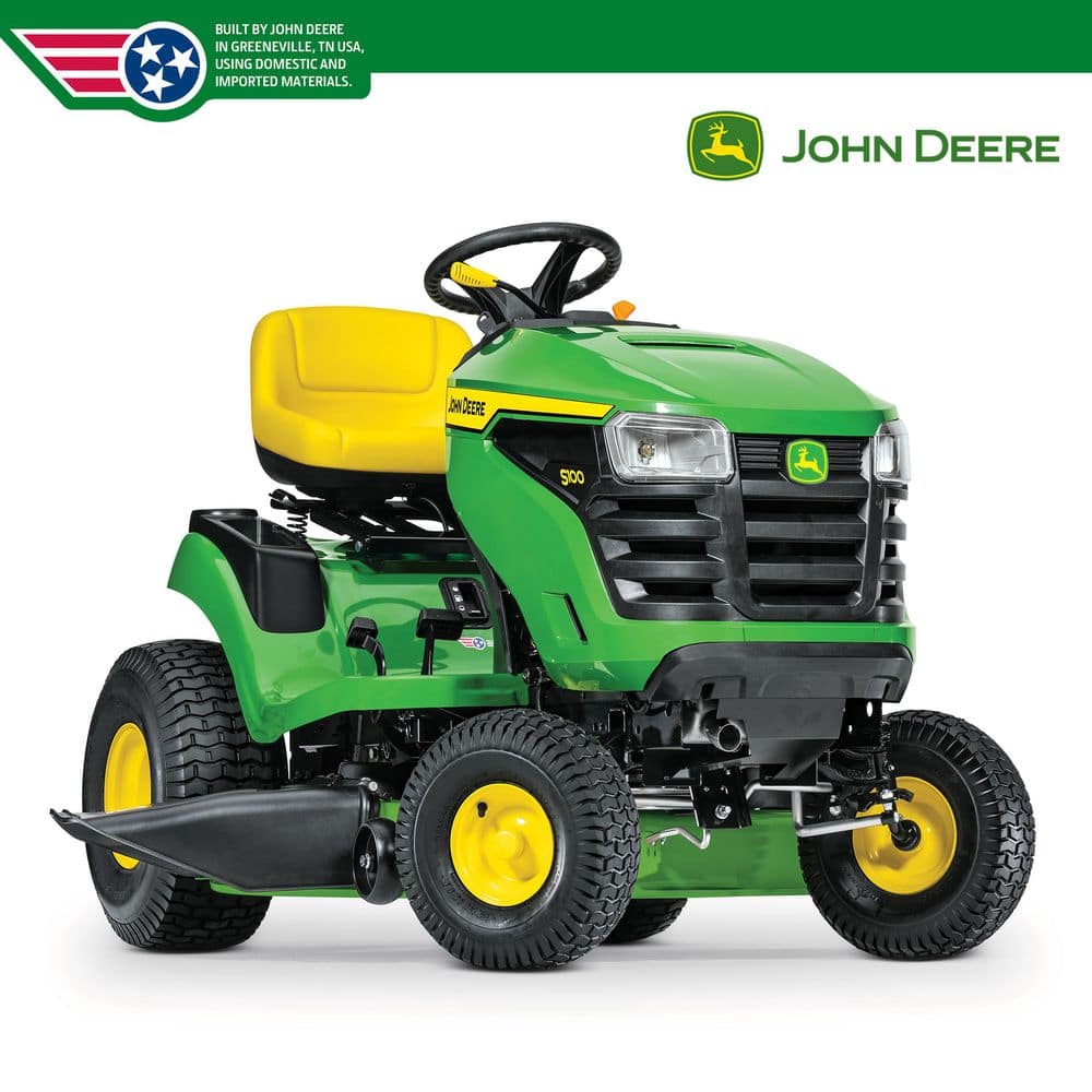 John Deere S100 42-inch 17.5 HP Gas Hydrostatic Riding Lawn Mower